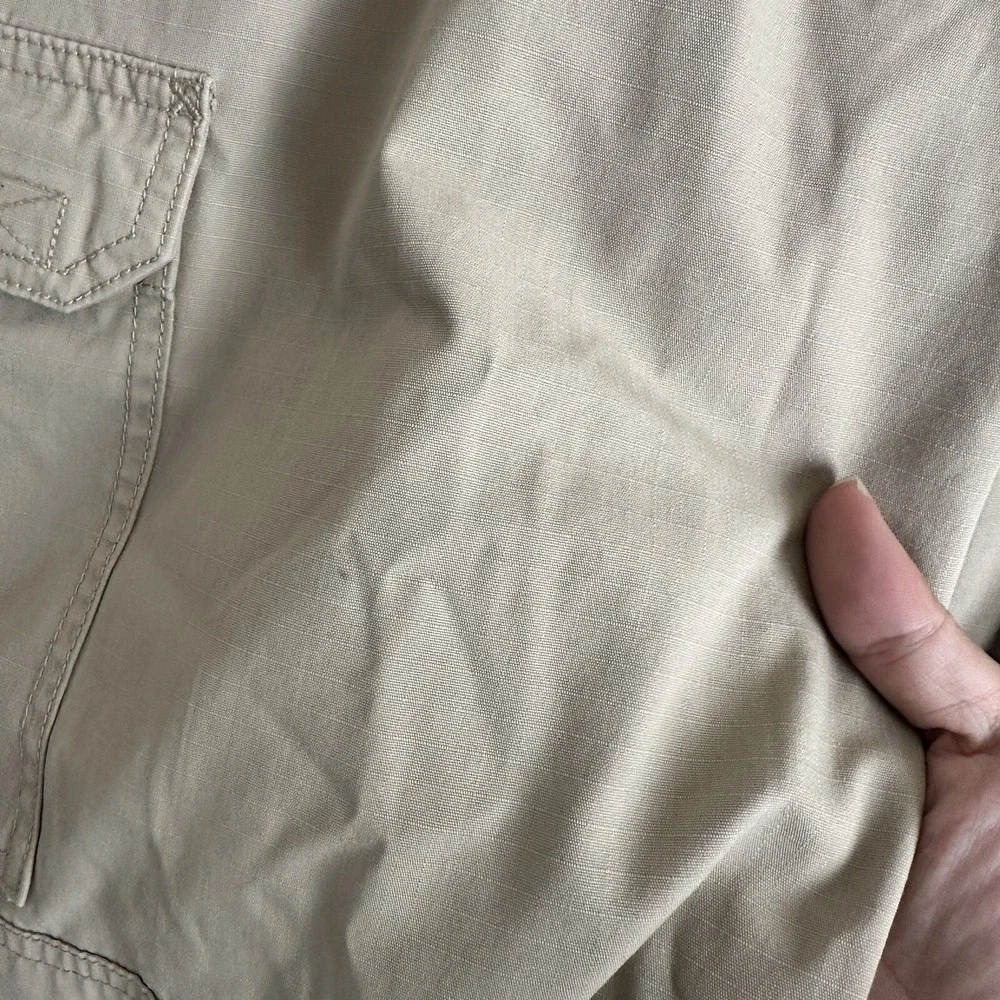 5.11 Tactical Cargo Pants Mens 34x34 Khaki Tan Ripstop Multi-Pocket TDU Workwear